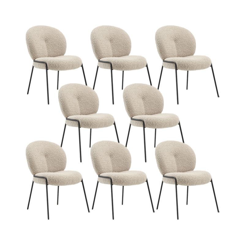 Silla de comedor tapizada contemporánea Silla Parsons de comedor