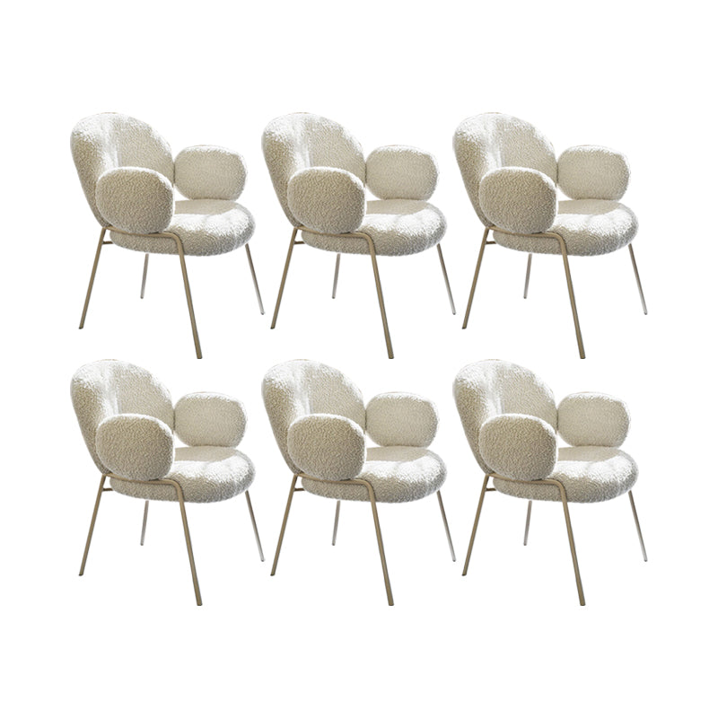 Silla de comedor tapizada contemporánea Silla Parsons de comedor