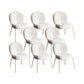 Silla de comedor tapizada contemporánea Silla Parsons de comedor