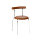 Kitchen Open Back Dining Chair Home Metal Armless Side Chair Clearhalo 'Dining Chairs' 'Dining Tables & Seating' 'dining_chair' 'furn' 'furn_dining_chair' 'Furniture' 'Kitchen & Dining Furniture' 6937556
