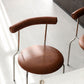 Kitchen Open Back Dining Chair Home Metal Armless Side Chair Clearhalo 'Dining Chairs' 'Dining Tables & Seating' 'dining_chair' 'furn' 'furn_dining_chair' 'Furniture' 'Kitchen & Dining Furniture' 6937557