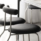 Kitchen Open Back Dining Chair Home Metal Armless Side Chair Clearhalo 'Dining Chairs' 'Dining Tables & Seating' 'dining_chair' 'furn' 'furn_dining_chair' 'Furniture' 'Kitchen & Dining Furniture' 6937559