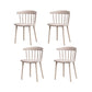 Contemporary Kitchen Dining Chair Plastic Slat Back Side Chair Camel 4 Piece Set Clearhalo 'Dining Chairs' 'Dining Tables & Seating' 'dining_chair' 'furn' 'furn_dining_chair' 'Furniture' 'Kitchen & Dining Furniture' 6937613