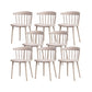 Contemporary Kitchen Dining Chair Plastic Slat Back Side Chair Camel 8 Piece Set Clearhalo 'Dining Chairs' 'Dining Tables & Seating' 'dining_chair' 'furn' 'furn_dining_chair' 'Furniture' 'Kitchen & Dining Furniture' 6937614