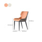 Dining Room Upholstered Chair Home Wingback Faux Leather Dining Chair Clearhalo 'Dining Chairs' 'Dining Tables & Seating' 'dining_chair' 'furn' 'furn_dining_chair' 'Furniture' 'Kitchen & Dining Furniture' 6937740