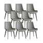 Sedia industriale imbottita senza braccioli da cucina Parsons Side Chair