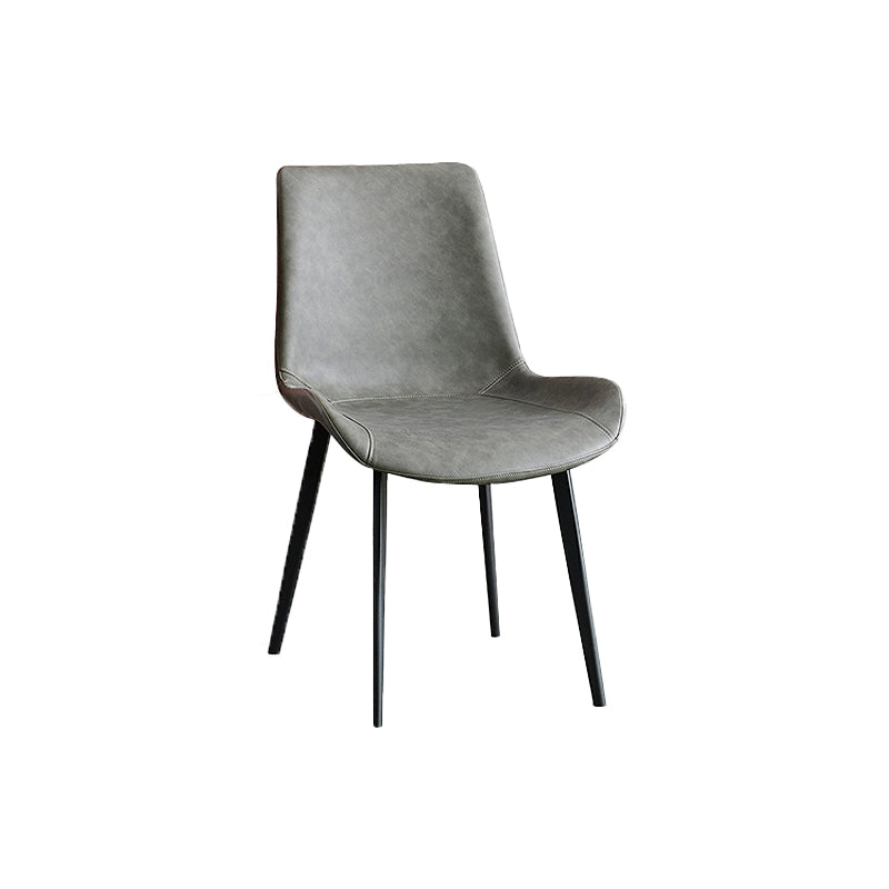 Sedia industriale imbottita senza braccioli da cucina Parsons Side Chair