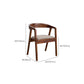 Dining Room Arm Dining Chair Home Pine Wood Open Back Dining Chair Clearhalo 'Dining Chairs' 'Dining Tables & Seating' 'dining_chair' 'furn' 'furn_dining_chair' 'Furniture' 'Kitchen & Dining Furniture' 6937815