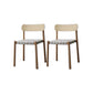 Industrial Armless Dining Chair Kitchen Open Back Dining Chair