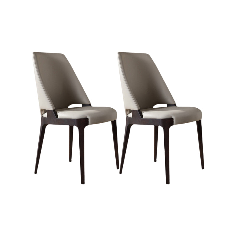 Sedia da pranzo industriale senza braccioli imbottita Sedia laterale per interni