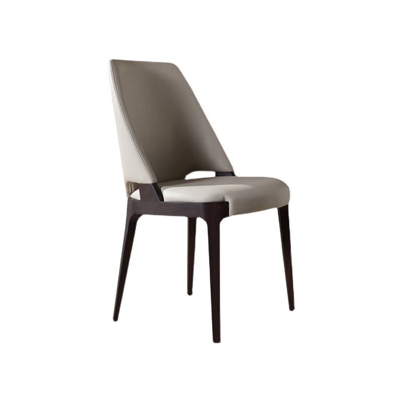 Sedia da pranzo industriale senza braccioli imbottita Sedia laterale per interni