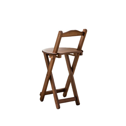Eigentijdse vouwende eetgelegenheid krukken massieve houten barkrukken met voetsteun