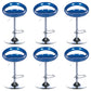 Low Back Plastic Dining Stools Armless Bar Stools with Metal Base Blue 6 Piece Set Clearhalo 'Bar Furniture' 'Bar Stools' 'bar_stools' 'furn' 'furn_bar_stools' 'Furniture' 'Kitchen & Dining Furniture' 6938662