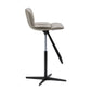 Industrial Style Rotatable Bar Stool Leather Counter Bar Stool for Home Clearhalo 'Bar Furniture' 'Bar Stools' 'bar_stools' 'furn' 'furn_bar_stools' 'Furniture' 'Kitchen & Dining Furniture' 6938717
