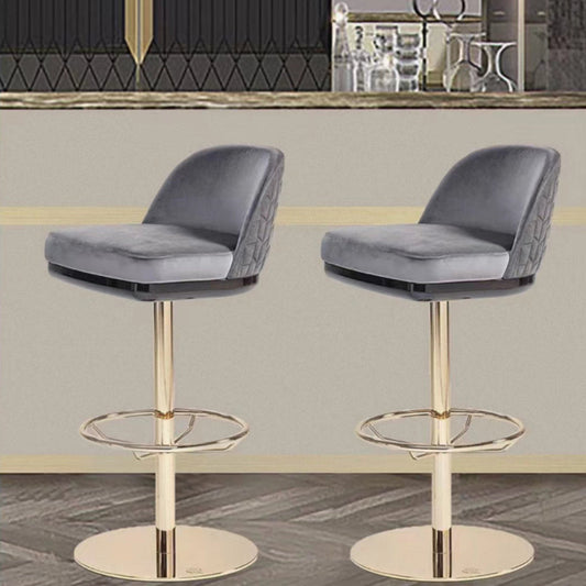 家のためのグラム回転可能なバースツールローバックバックカウンターバースツール