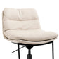 Glam Low Back Bar Stool Rotatable Counter Bar Stool for Home Clearhalo 'Bar Furniture' 'Bar Stools' 'bar_stools' 'furn' 'furn_bar_stools' 'Furniture' 'Kitchen & Dining Furniture' 6938838