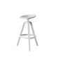 Nordic Low Back Counter Bar Stool Plastic Bar Stool for Home