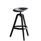 Nordic Low Back Counter Bar Stool Plastic Bar Stool for Home