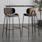 Industrial Armless Bar Stool Low Back Counter Bar Stool for Home Clearhalo 'Bar Furniture' 'Bar Stools' 'bar_stools' 'furn' 'furn_bar_stools' 'Furniture' 'Kitchen & Dining Furniture' 6939008