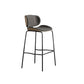 Industrial Armless Bar Stool Low Back Counter Bar Stool for Home Natural 1 Piece Clearhalo 'Bar Furniture' 'Bar Stools' 'bar_stools' 'furn' 'furn_bar_stools' 'Furniture' 'Kitchen & Dining Furniture' 6939016