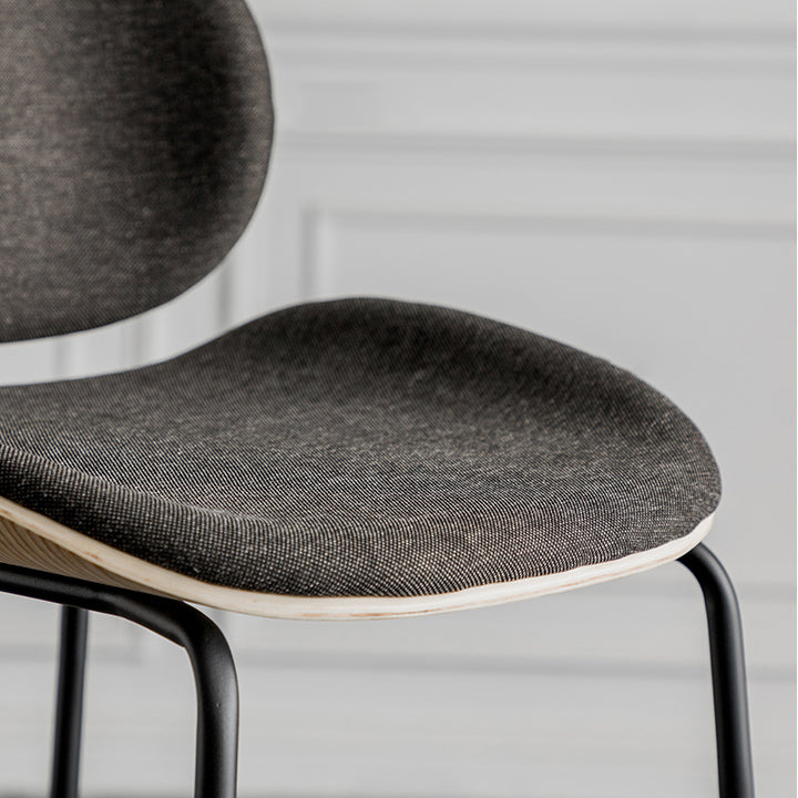 Industrial Armless Bar Stool Low Back Counter Bar Stool for Home Clearhalo 'Bar Furniture' 'Bar Stools' 'bar_stools' 'furn' 'furn_bar_stools' 'Furniture' 'Kitchen & Dining Furniture' 6939022