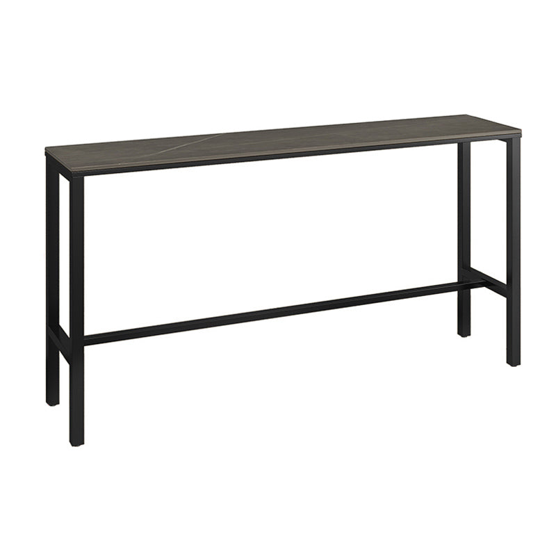 Modern Rectangle Stone Counter Table 1/3/5 Pieces Bar Table Set for Balcony Clearhalo 'Bar Furniture' 'furn' 'furn_home_bar_bar_sets' 'Furniture' 'Home Bars & Bar Sets' 'home_bar_bar_sets' 'Kitchen & Dining Furniture' 6939136