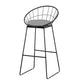 Modern Rectangle Stone Counter Table 1/3/5 Pieces Bar Table Set for Balcony Bright-Black 30"H Stool (Single) Clearhalo 'Bar Furniture' 'furn' 'furn_home_bar_bar_sets' 'Furniture' 'Home Bars & Bar Sets' 'home_bar_bar_sets' 'Kitchen & Dining Furniture' 6939145