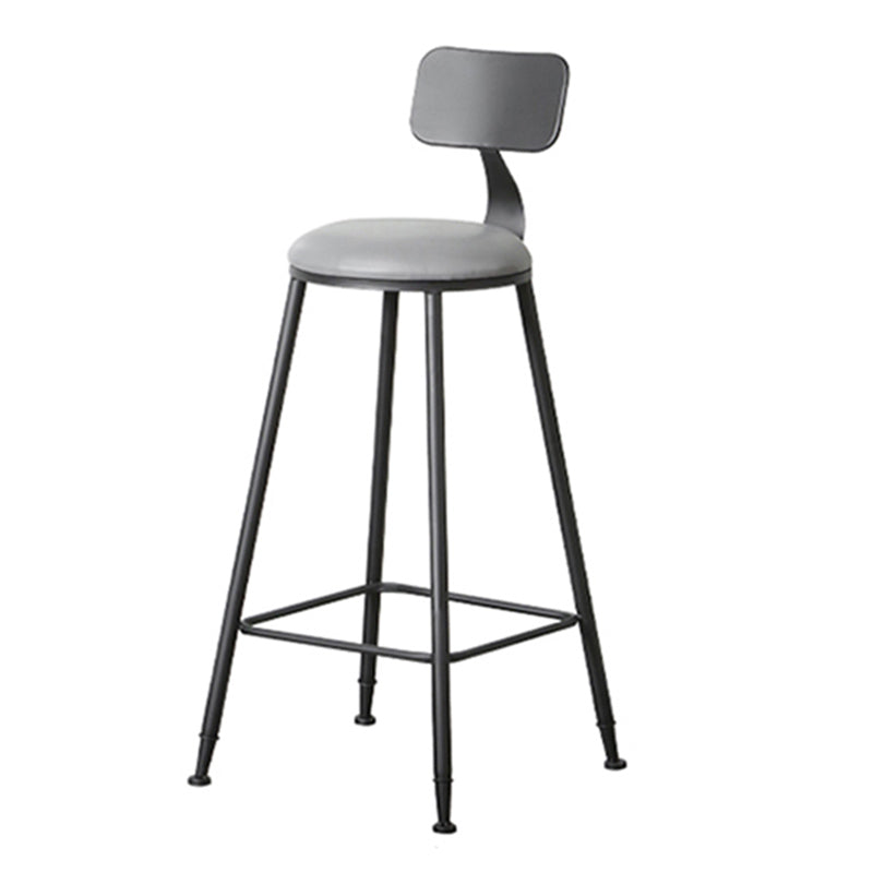 Modern Rectangle Stone Counter Table 1/3/5 Pieces Bar Table Set for Balcony Grey 30"H Stool (Single) Clearhalo 'Bar Furniture' 'furn' 'furn_home_bar_bar_sets' 'Furniture' 'Home Bars & Bar Sets' 'home_bar_bar_sets' 'Kitchen & Dining Furniture' 6939147