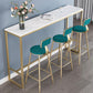 Glam Rechthoek Stenen Teller Tafel 1/4 Pieces Bars Tafel ingesteld voor Cafe