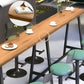 Moderne stijl rechthoekige balk Tabel 1/3/4 stukken Bar -tafel ingesteld voor thuis
