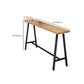 Moderne stijl rechthoekige balk Tabel 1/3/4 stukken Bar -tafel ingesteld voor thuis