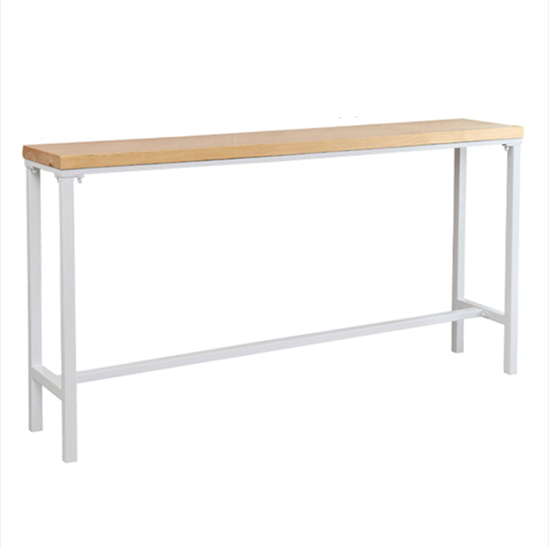 Modern Style Rectangle Wood Bar Table 1/5/9 Pieces Bar Table Set for Kitchen Clearhalo 'Bar Furniture' 'furn' 'furn_home_bar_bar_sets' 'Furniture' 'Home Bars & Bar Sets' 'home_bar_bar_sets' 'Kitchen & Dining Furniture' 6939454