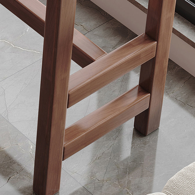 Modern Wood Bistro Bar Table Rectangle Footrest Bar Table for Home Clearhalo 'Bar Furniture' 'Bar Tables' 'bar_tables' 'furn' 'furn_bar_tables' 'Furniture' 'Kitchen & Dining Furniture' 6939498