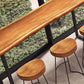Industrial Rectangle Bar Table Solid Wood Bistro Bar Desk with Sled Base Clearhalo 'Bar Furniture' 'Bar Tables' 'bar_tables' 'furn' 'furn_bar_tables' 'Furniture' 'Kitchen & Dining Furniture' 6939626