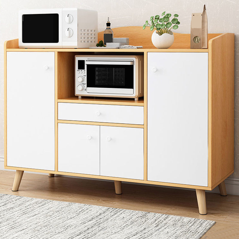 Server in legno credenza moderno e contemporaneo con armadi e cassetti