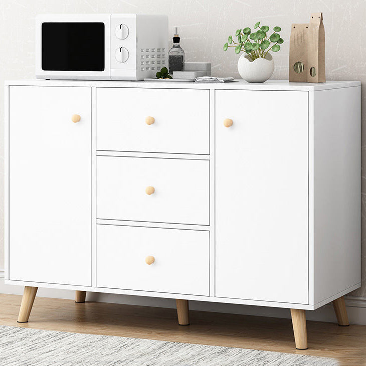 Server in legno credenza moderno e contemporaneo con armadi e cassetti