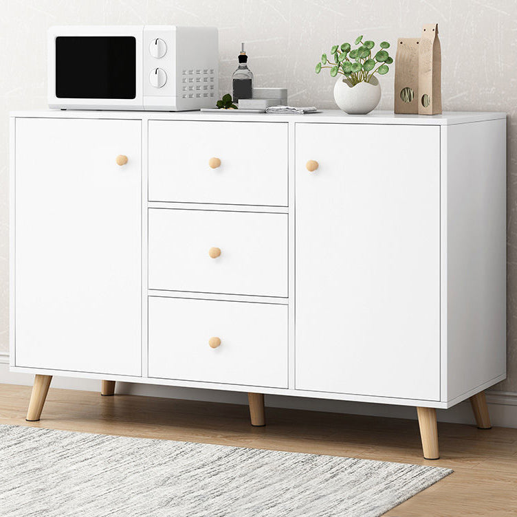 Server in legno credenza moderno e contemporaneo con armadi e cassetti