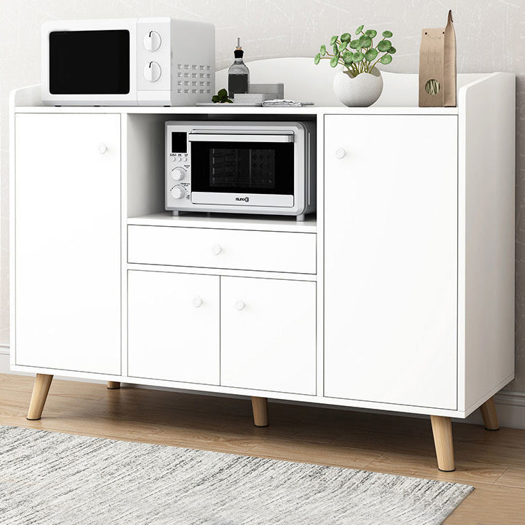 Server in legno credenza moderno e contemporaneo con armadi e cassetti