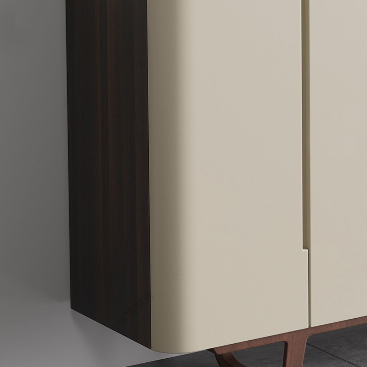 Stone Credenza Contemporary Style Sideboard with Cabinets and Drawers Clearhalo 'buffet_sideboard' 'Buffets & Sideboards' 'furn' 'furn_buffet_sideboard' 'Furniture' 'Kitchen & Dining Furniture' 6939775