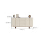 Stone Credenza Contemporary Style Sideboard with Cabinets and Drawers Clearhalo 'buffet_sideboard' 'Buffets & Sideboards' 'furn' 'furn_buffet_sideboard' 'Furniture' 'Kitchen & Dining Furniture' 6939781