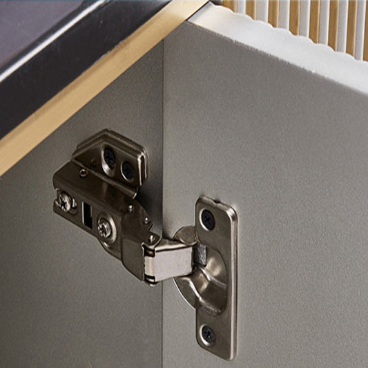 Server moderno e contemporaneo di credenza in marmo con armadi