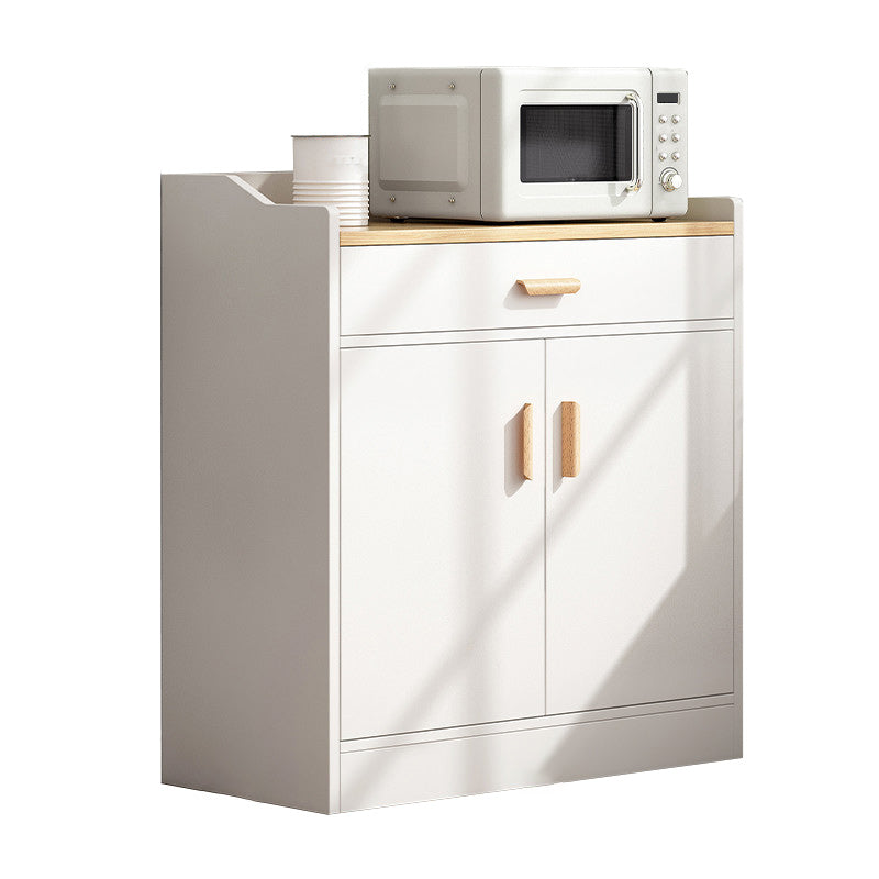 Holzseitenbrett moderner Sideboard mit Schränken und Schubladen