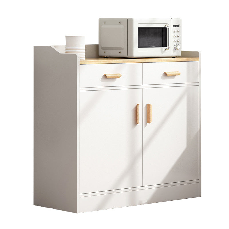 Holzseitenbrett moderner Sideboard mit Schränken und Schubladen