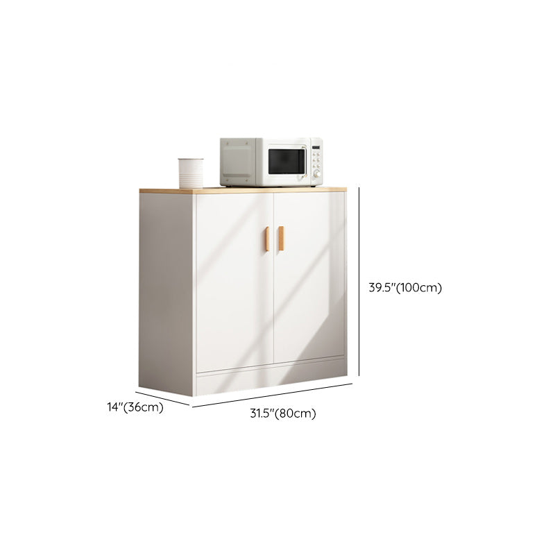 Holzseitenbrett moderner Sideboard mit Schränken und Schubladen