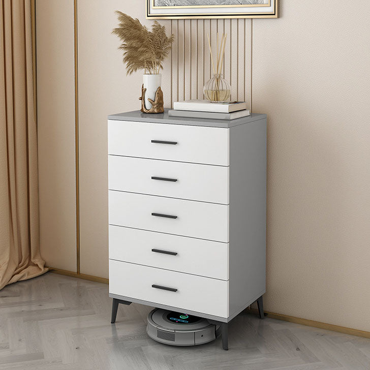 Sideboard di legno Scheda laterale in stile moderno con armadi e cassetti