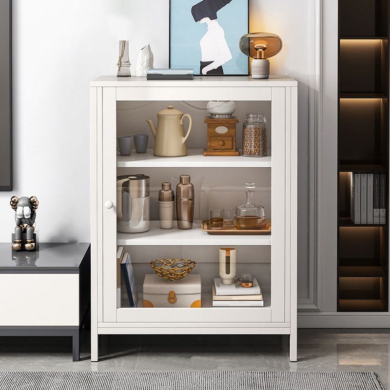 Wood Buffet Sideboard Contemporary Style Side Board with Cabinets Clearhalo 'buffet_sideboard' 'Buffets & Sideboards' 'furn' 'furn_buffet_sideboard' 'Furniture' 'Kitchen & Dining Furniture' 6940063