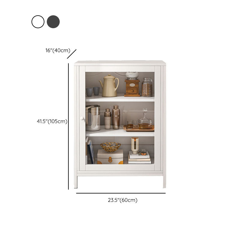 Wood Buffet Sideboard Contemporary Style Side Board with Cabinets Clearhalo 'buffet_sideboard' 'Buffets & Sideboards' 'furn' 'furn_buffet_sideboard' 'Furniture' 'Kitchen & Dining Furniture' 6940081