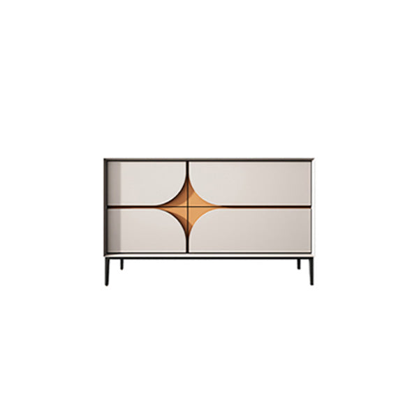 Glamstil Crednenza Wood Side Board mit Schubladen und Schränken