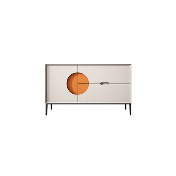 Glamstil Crednenza Wood Side Board mit Schubladen und Schränken