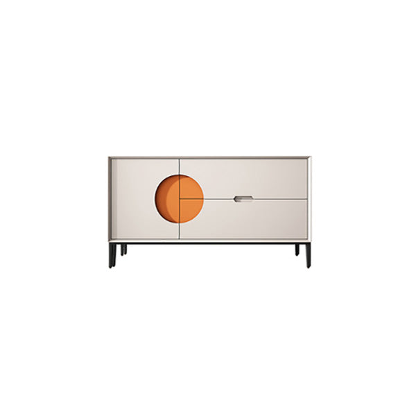 Glamstil Crednenza Wood Side Board mit Schubladen und Schränken